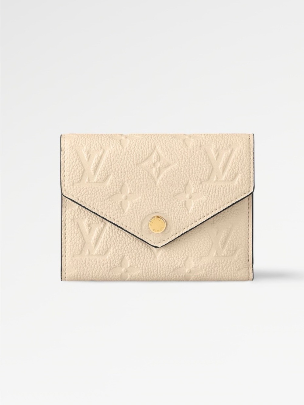 Louis Vuitton Victorine Wallet Monogram Empreinte in Cream